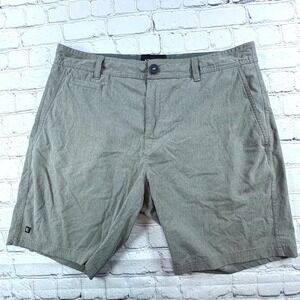 Linksoul Shorts Mens 32 Grey Boardwalker Hybrid Stretch LS6200-B